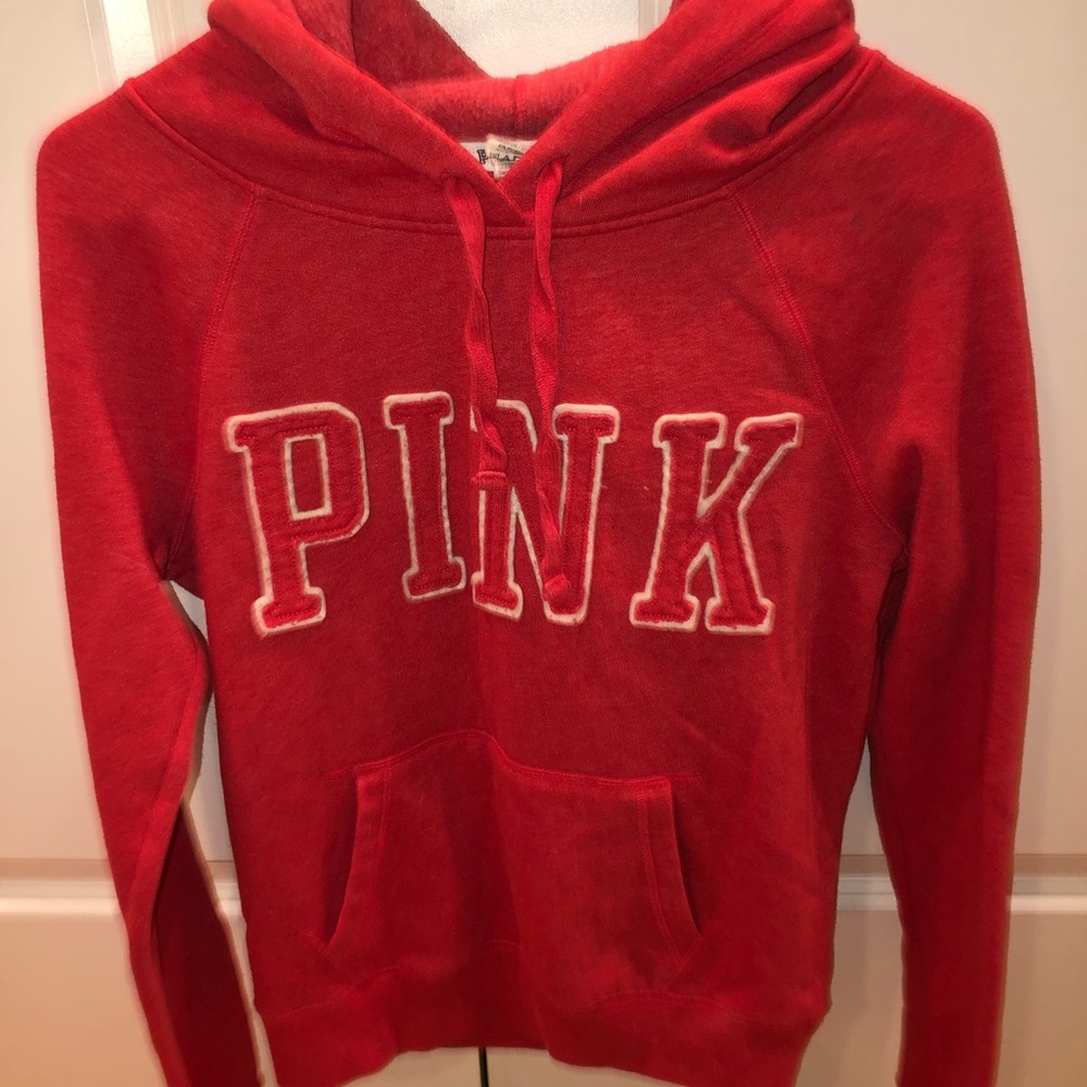 Pink hoodie
